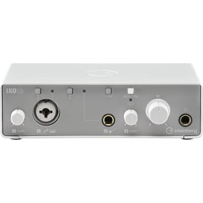 Steinberg IXO12 2 x 2 USB 2.0 Audio Interface with One Mic Preamp - White image 4
