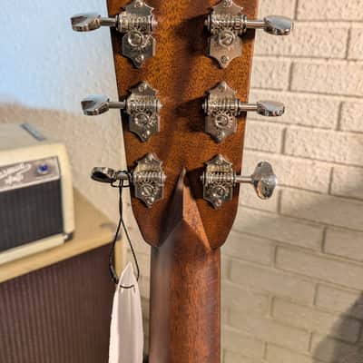 Eastman E20OM Thermo-Cure Acoustic Guitar w/Case - Natural (Serial #M2522893) image 6