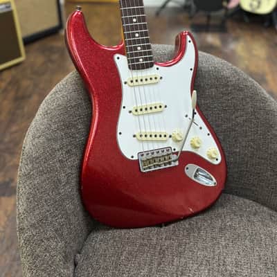 Fender Custom Shop “Not-Rod” ’60s Stratocaster - 2019 - Red Sparkle Relic. Master Built by Mark Kendrick image 3