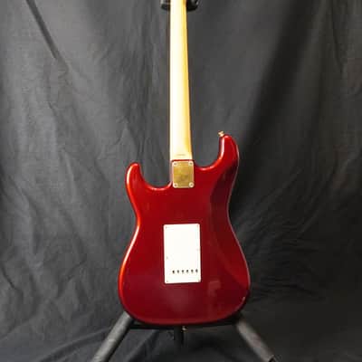 1999 Fender Japan Chris Impellitteri Signature Stratocaster ST68G-115CI Candy Apple Red CIJ image 7