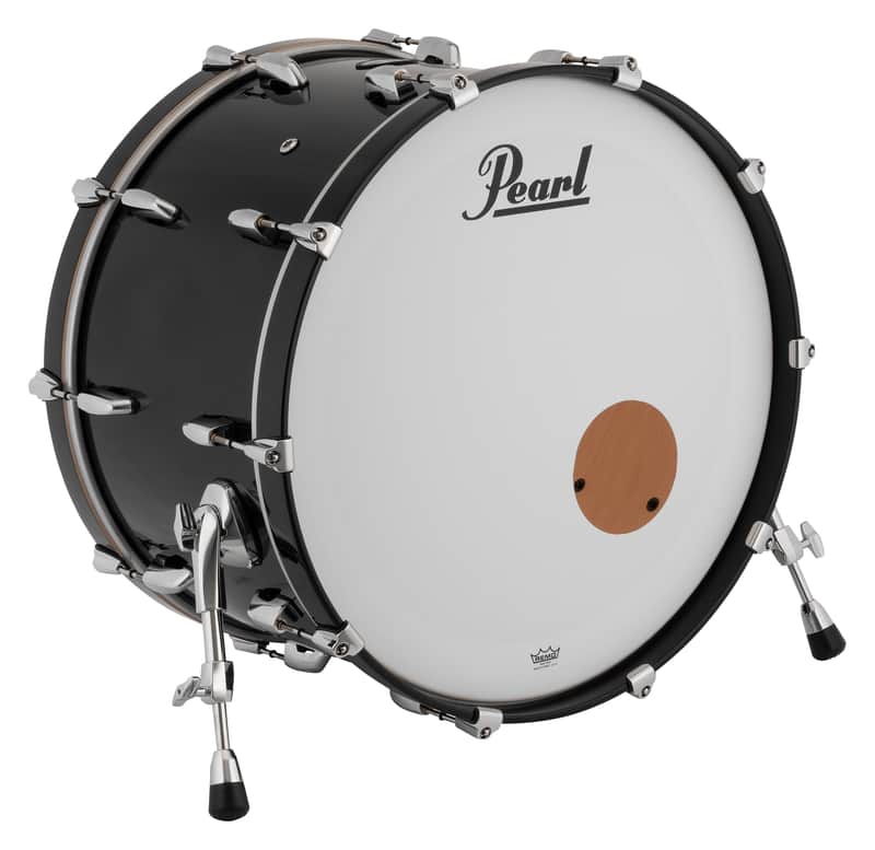 Pearl Masters Maple 24x14" Piano Black Premium Lacquer #103 Bass Kick Drum NO MOUNT | NEW | Authorized Dealer image 1