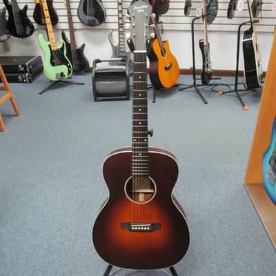 Recording King Series 11 000 Acoustic-electric Guitar - Transparent Brownburst image 4