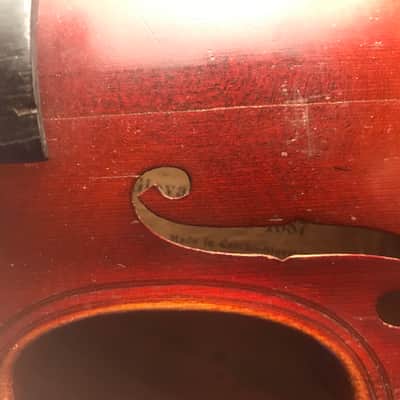 Vintage Giovan Paolo Maggini Brescia 1687 - 1/2 Size Violin. Sale Benefits Music Education Nonprofit! image 7
