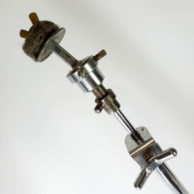 *Rogers Cleveland Swan-Leg Cymbal Stand Holiday/Powertone Vintage 60s Chrome USA image 6