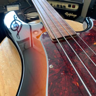 G&L Kiloton Fretless Tobacco Sunburst image 20