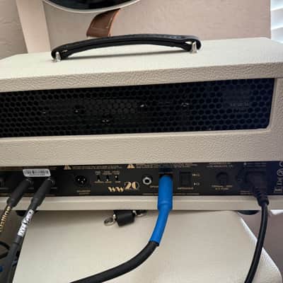 Friedman WW-20 "Wildwood 20" 2-Channel 20-Watt Guitar Amp Head 2020 - Present - Ivory image 2