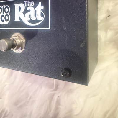 ProCo Vintage Rat Big Box Reissue with Battery Door and LM308 Chip 1990's- Black image 5