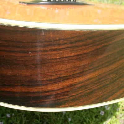 Morris F30 OOO size Guitar MIJ Circa 1980 Natural+ Hard Case image 17