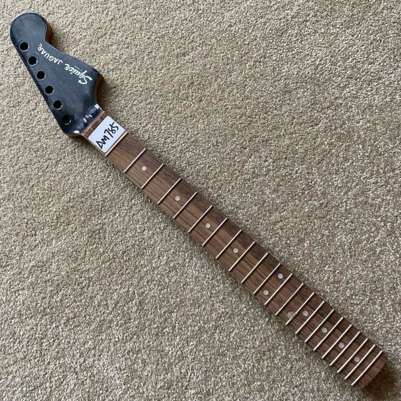 Squire Jaguar Guitar Maple Wood Neck, Rosewood 22 Frets Fingerboard image 1