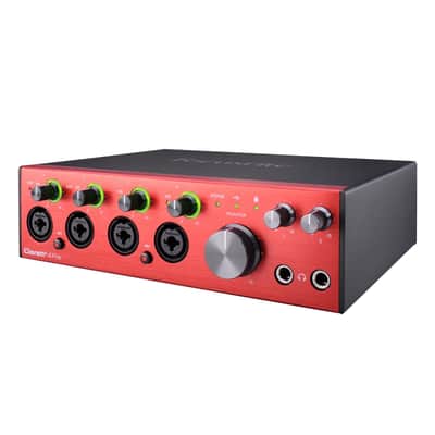 Focusrite Clarett+ 4Pre 18-In / 8-Out USB Audio Recording Interface image 5