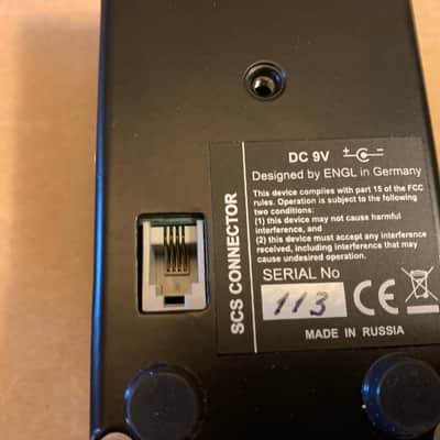 ENGL  Compressor  Pedal 2010s Compression Sustainer MINT in box with Users Manual & Power Supply image 9