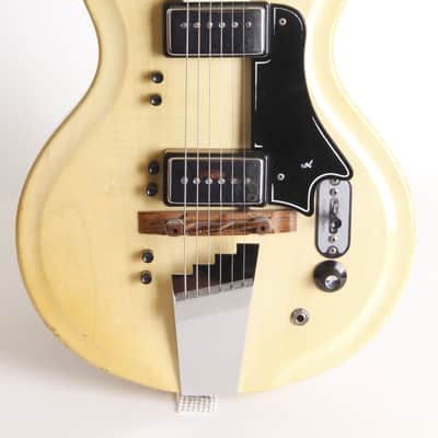 1960 Supro Silverwood Val-Trol, Very rare guitar! Awesome shape and all working controls image 2