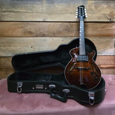 Pre-owned Eastman ERM El Rey Acoustic/Electric Mandolin w/case image 19