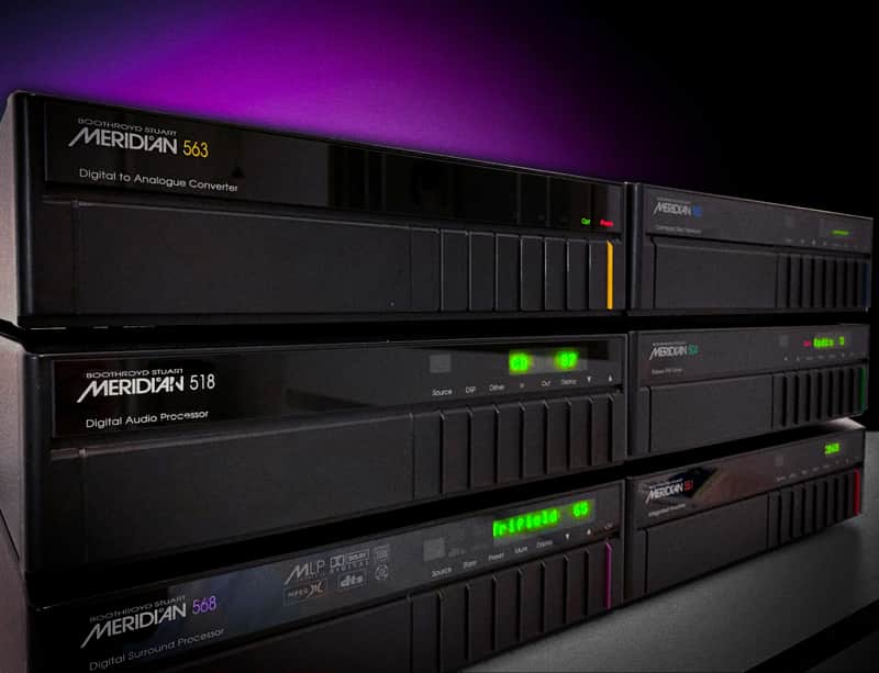MERIDIAN 568 551 504 500 518 🌈RARE🌈 Vintage High-End Audiophile System Stack