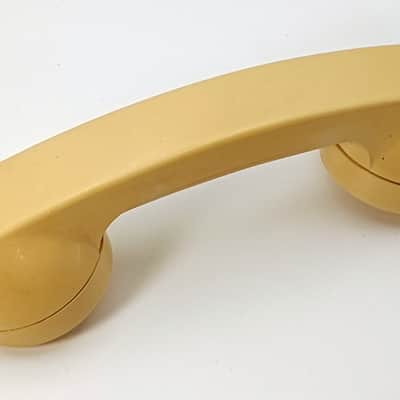 Custom Lo-Fi Telephone Microphone - Northern Telecom G 1 1970's Handset - Beige w/ Model 2500 Base image 4