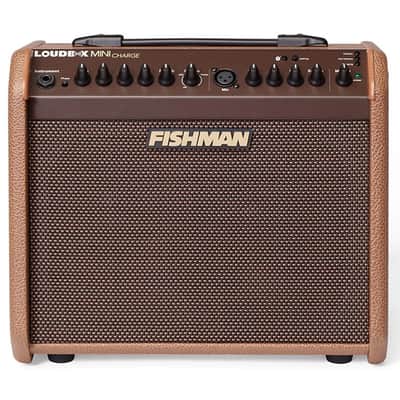 Fishman Loudbox Mini Charge 60-Watt 1x6.5" Battery Powered Acoustic Guitar Combo - Brown image 2