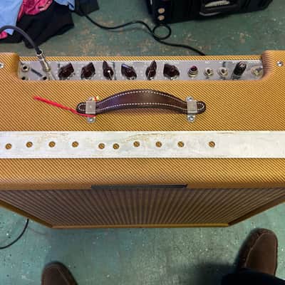 Fender Bassman Amp 1961 - Brown Faceplate Original image 3