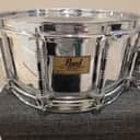 Pearl S-814D Free-Floating Steel 14x6.5" Snare Drum (1st Gen) 1983 - 1991 - Steel
