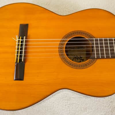 Vintage Yoshino Tokyo Kiku Handcrafted Classical Guitar Toku Ichi-Go MIJ image 6