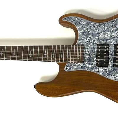 Custom, hot rodded, Walnut body, strat style guitar image 11