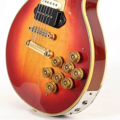 1973 Gibson Les Paul Custom Electric Guitar w/ Glass Display Case One of a Kind!! image 9