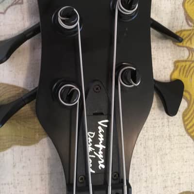 Warwick Vampyre Dark Lord 4 string lefty bass 2007 Nirvana / Black image 11