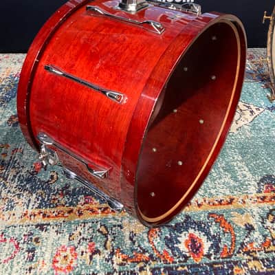 Vinnie Colaiuta's Yamaha 24"x16" Recording Custom Bass Drum Shell and Hoops Only.  Cherrywood Lacquer image 3