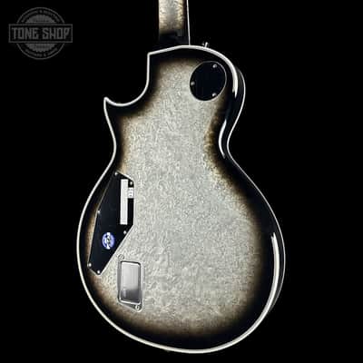 ESP Original Series Eclipse Custom Silver Liquid Metal Burst w/case E5231252 image 9