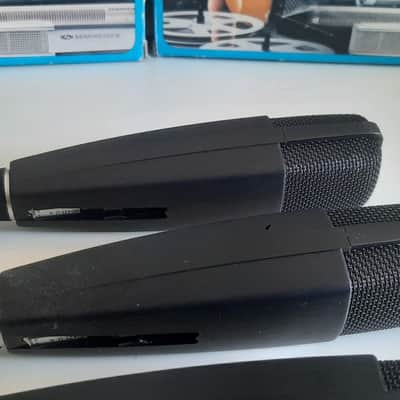 Set of 3x Sennheiser MD 421-U4 Cardioid Dynamic Microphones with Matched Serials 1960s - 1990s - Black image 14