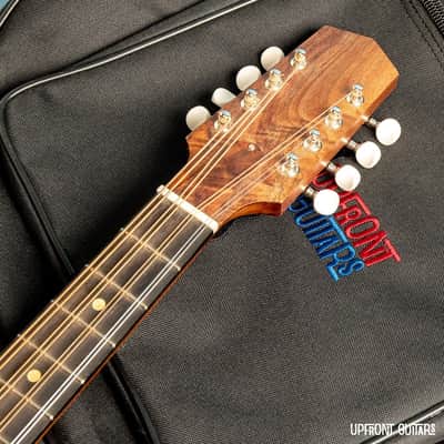 USED Zachary Hoyt A-Style Walnut Octave Mandolin #17 w/Gig Bag imagen 6