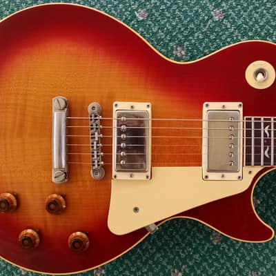 Gibson Les Paul Pre Historic Reissue Flowers Crazy Rare 1 of 10 1983 - Sunburst image 7