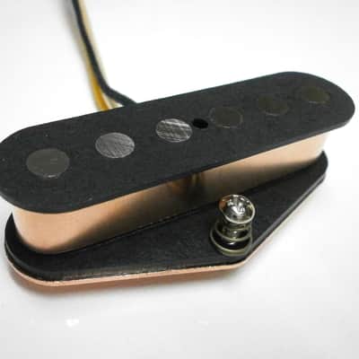 Q pickups Schecter F520T Tele BRIDGE Telecaster Pickup Hand Wound Coil Tapped Vintage Custom image 2