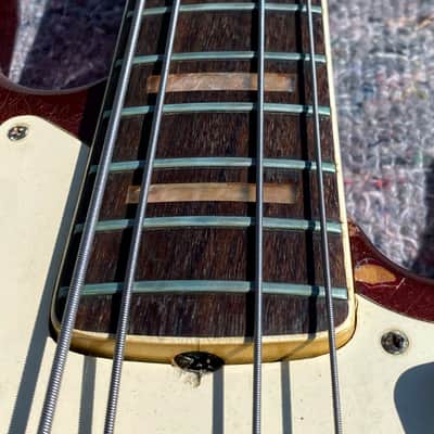 Fender Jazz Bass 1968 - Candy Apple Red - Custom Color - CAR image 8