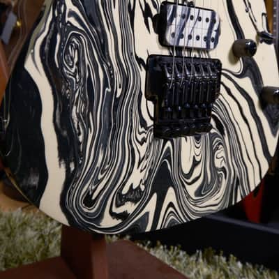 Ibanez RG20051 Prestige 2005 - Black and White Swirl image 3