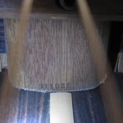 Vintage Japan Made Crown City Imports Dreadnought Acoustic Guitar From The 1970's image 11