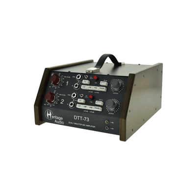 HERITAGE AUDIO DTT-73 Double Préampli micro - DI - Tabletop image 1