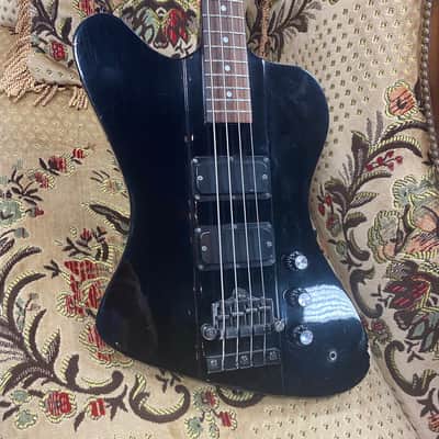 Greco Non-Reverse Thunderbird Bass 1988 Black image 2