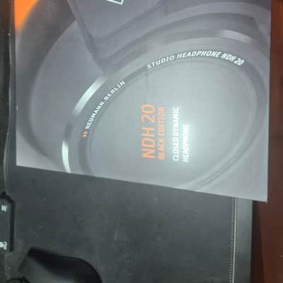 Neumann NDH 20 Dynamic Studio Monitoring Headphones 2019 - Present - Matte Black image 2
