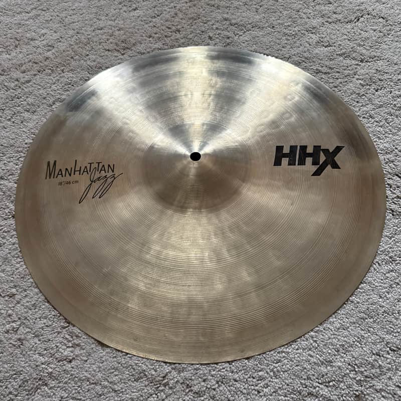 Sabian HHX Manhattan Jazz 2001 - 2019 - Natural Traditional Finish with Hand Hammered Texture image 1