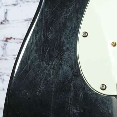 Warmoth - HH S-Style Electric Guitar w/Dillon Neck Babicz Bridge Locking Tuners - Black - x1557 - USED image 6