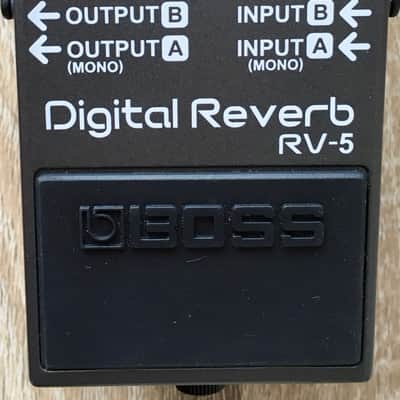 BOSS RV-5 Digital Reverb Pedal Stereo Spring Plate Hall Mod image 2