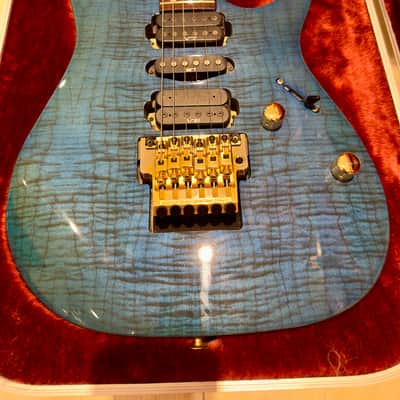 Ibanez RG570CT Fujigen 1995 / Transparent Blue - MIJ image 12