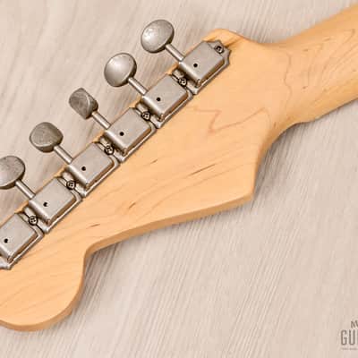 1999 Fender Stratocaster ‘54 Vintage Reissue ST54-95LS Blackie Specs w/ USA Lace Sensors, Japan CIJ image 5