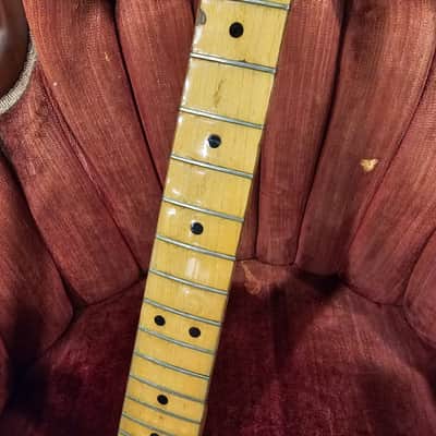 1971 Fender Stratocaster 4 bolt neck Natural complete with tuners image 4