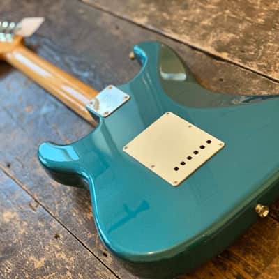 Fender 2023 FSR late 60s Traditional Stratocaster. Ocean Turquoise Metallic. Unplayed Condition. MIJ Japan image 5