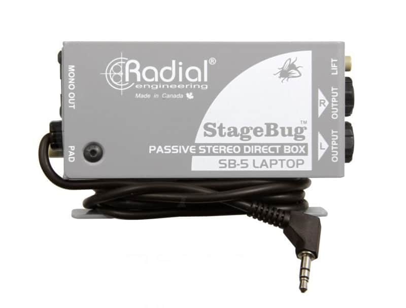 Radial StageBug SB-5 1-channel Passive Laptop Direct Box (Open Box) image 1