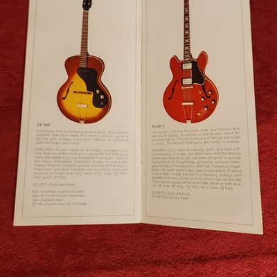 Gibson Thin-Electric Acoustic Catalog 1970 image 6