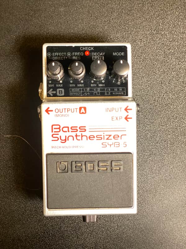 Boss SYB-5 Bass Synthesizer Silver image 1