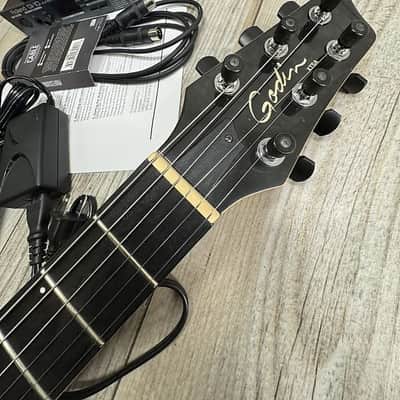 Godin 2010's xtSA Light Burst Flame w/ Gig Bag and Roland GI-10 and More! image 13