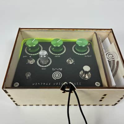 Spiral Electric FX Brute Vintage Voiced Fuzz - Excellent Condition - With Custom Box and Accessories image 3